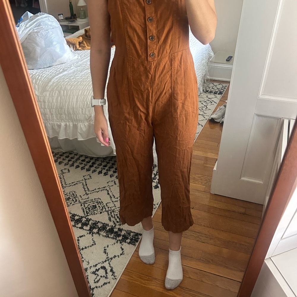 Women's Brown Jumpsuit